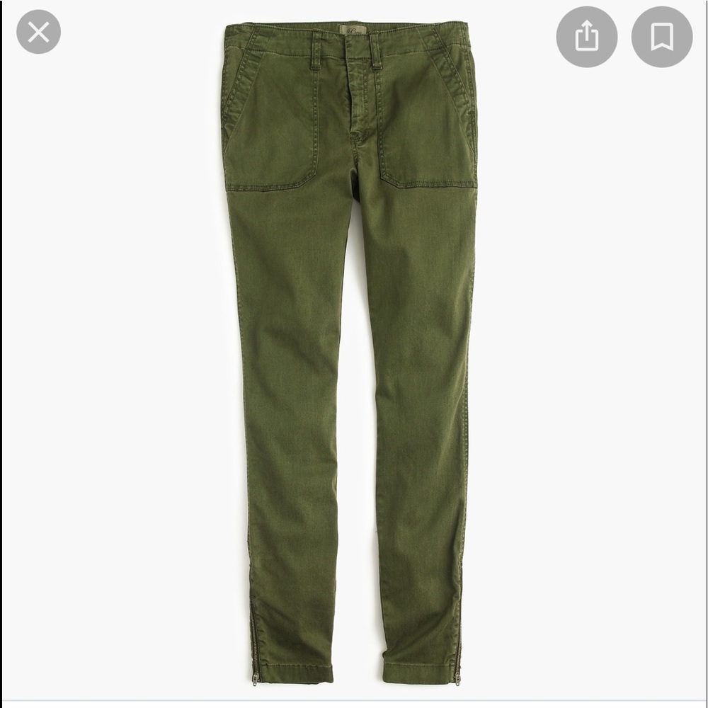 J. Crew skinny cargo pants size 28